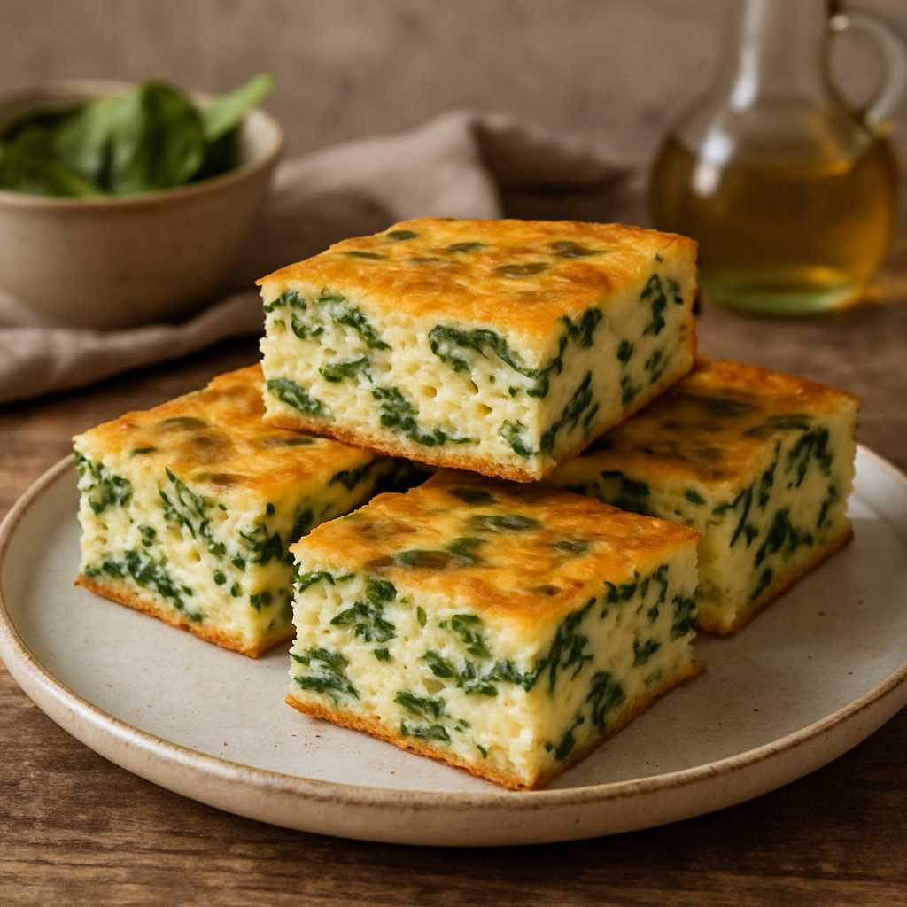 Omelete de Forno com Espinafre e Cottage: O Almoço Fit Proteico e Sem Complicações