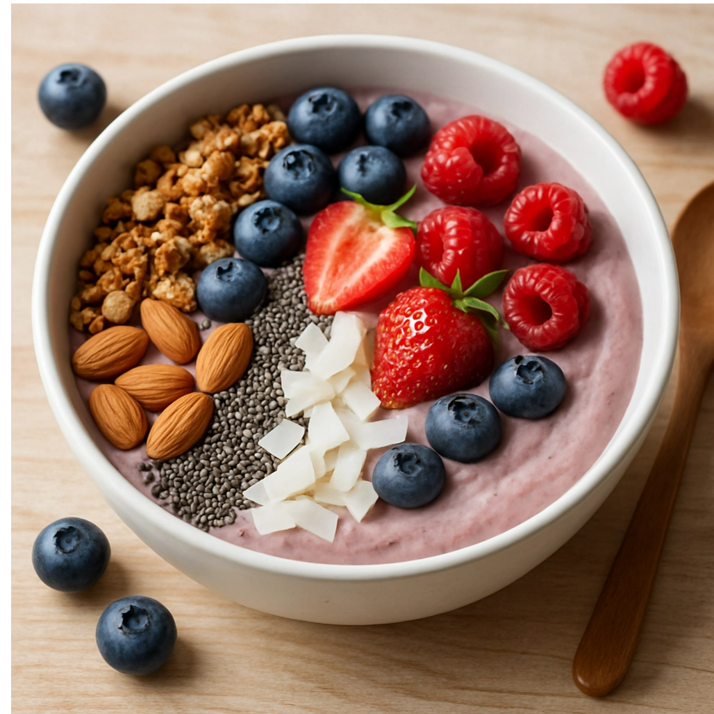 Smoothie Bowl Alto em Proteína