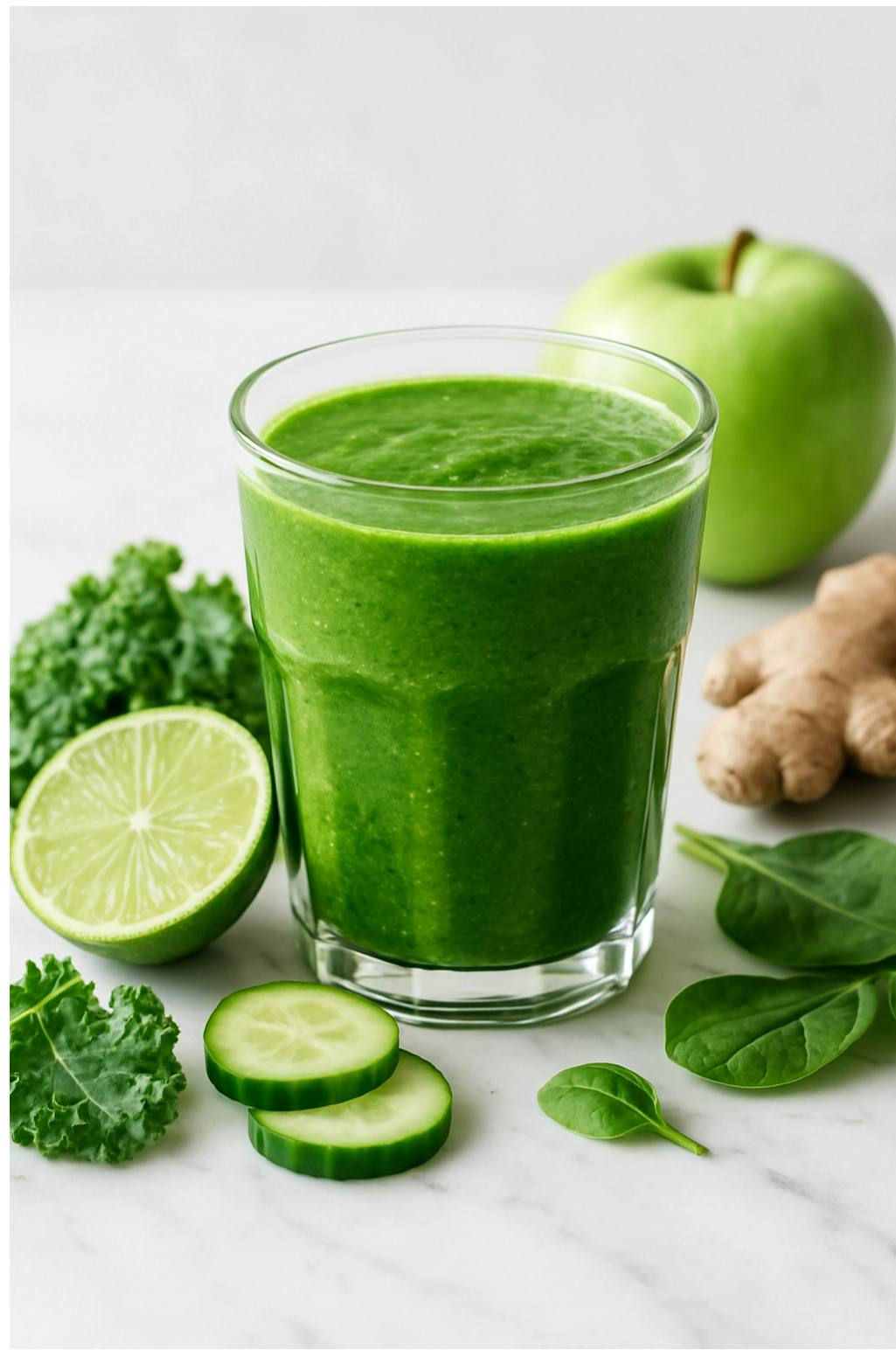 Smoothie Detox Verde Potente: A Receita Secreta para Emagrecer e Conquistar a Barriga Chapada