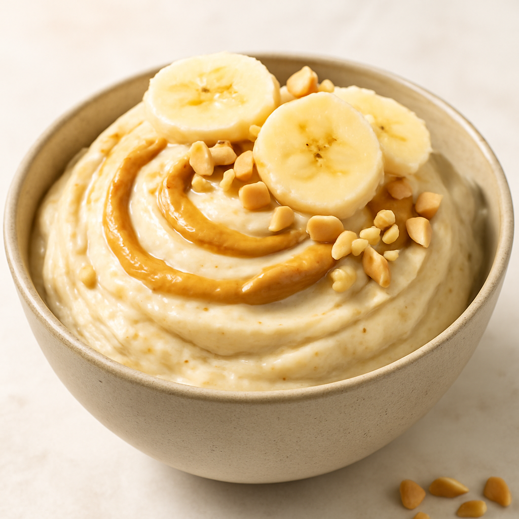 Sorvete de Banana com Pasta de Amendoim: O Gelado Proteico e Saudável de 2 Ingredientes