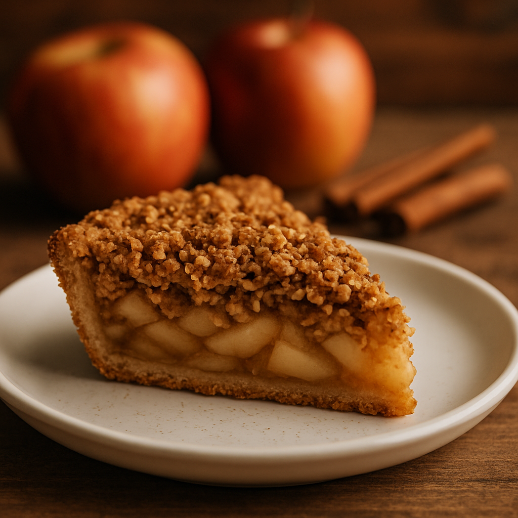 Torta de Maçã Fit com Aveia e Canela: A Sobremesa Saudável que Abraça a Dieta