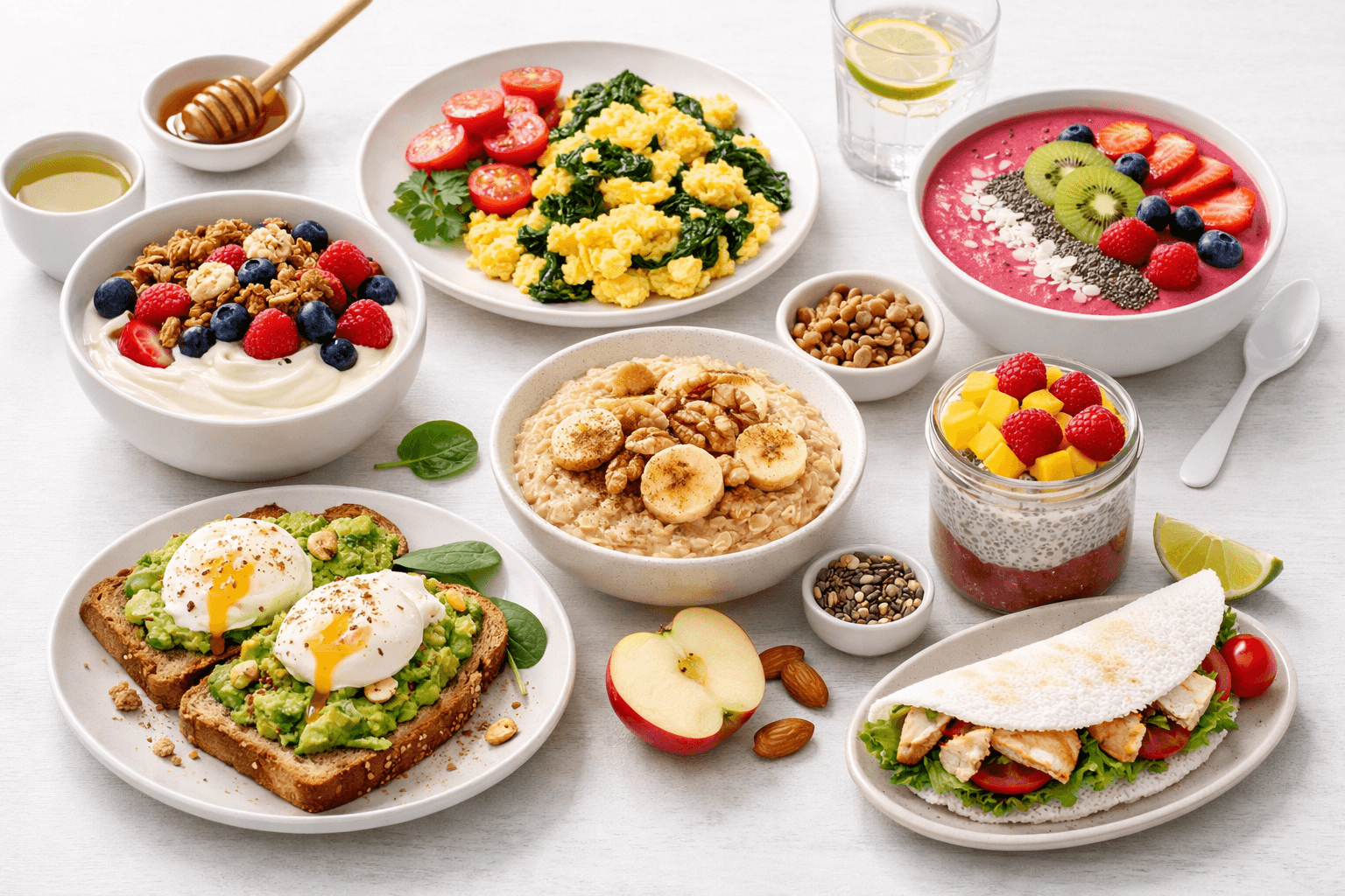 Café da Manhã Fitness para Emagrecer: 7 Opções Fáceis e Deliciosas