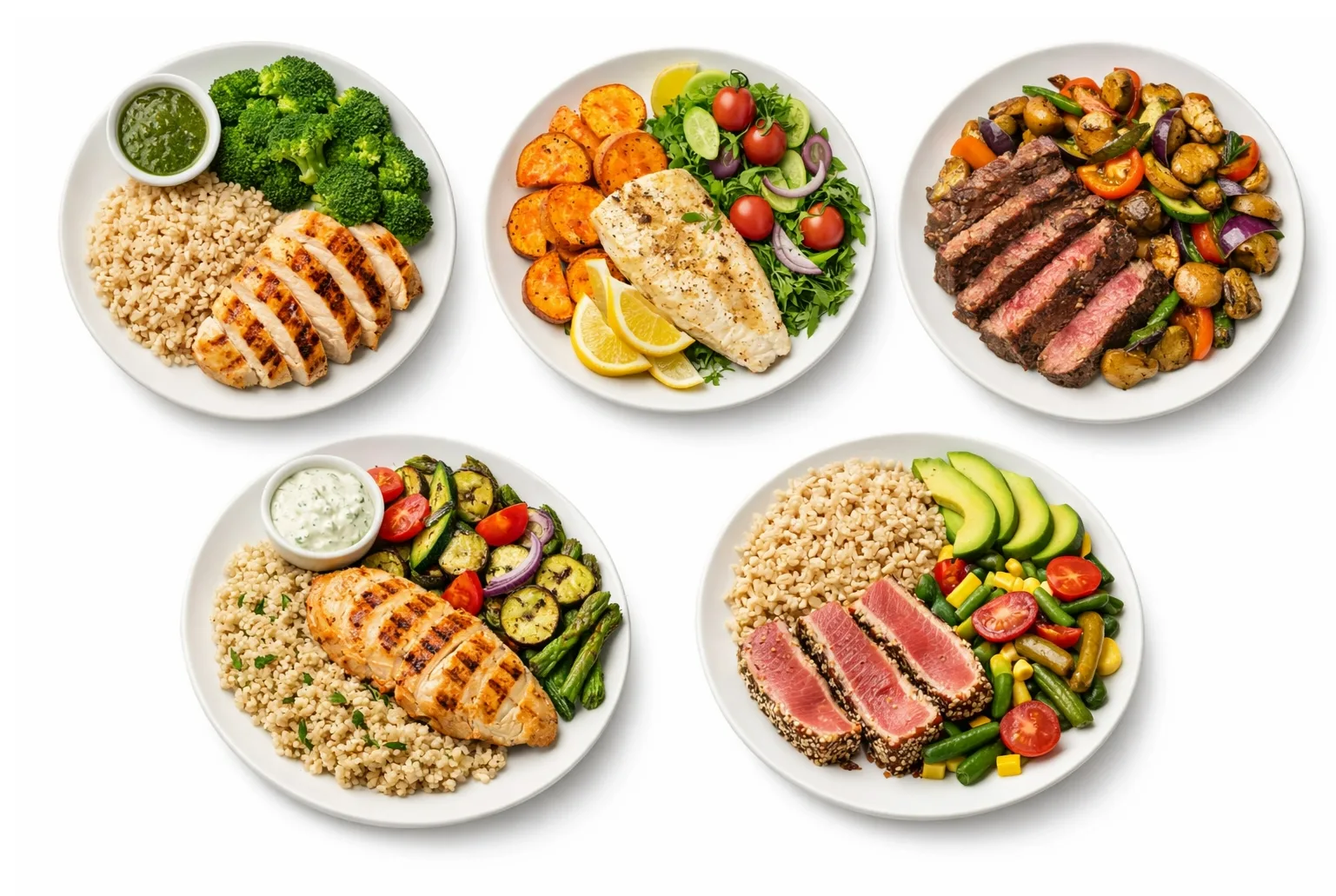 Almoço Saudável para Emagrecer: 5 Receitas Fáceis e Rápidas (Menos de 20 Minutos)