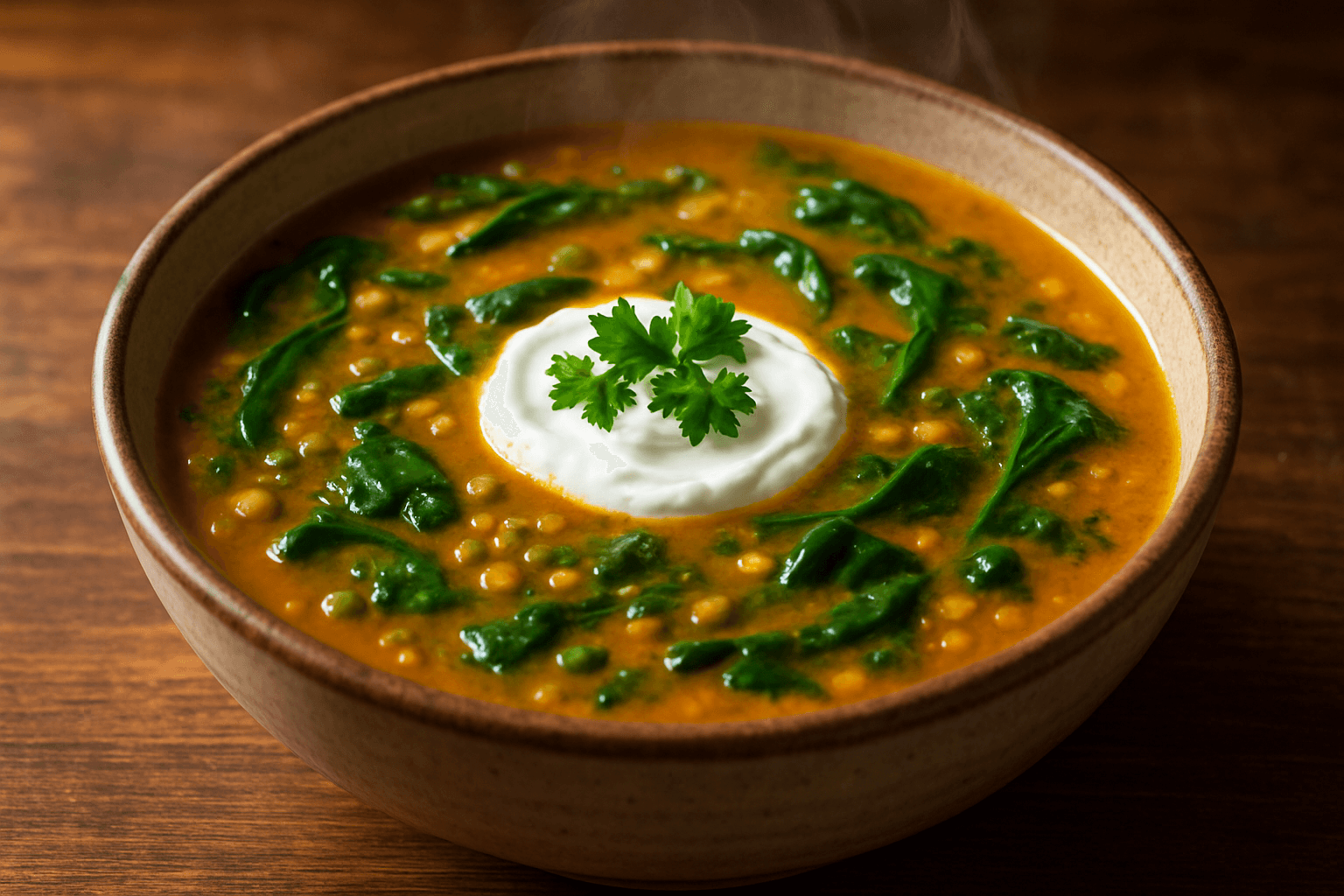 Sopa de Lentilha com Espinafre e Cúrcuma: Conforto e Nutrição para sua Dieta GLP-1