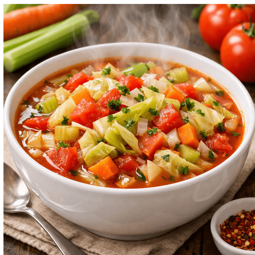 Sopa Detox de Repolho – Receita Leve para Emagrecer com Saúde