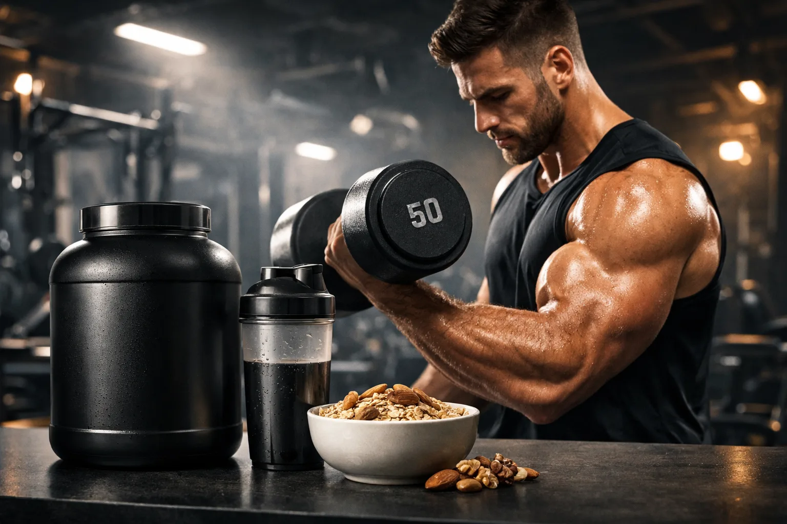 Suplementos para Ganho de Massa Muscular Masculino: O Guia Definitivo para Hipertrofia e Força Explosiva