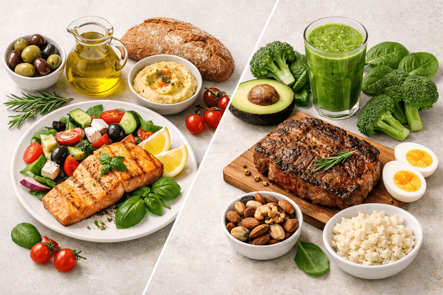 Dieta Mediterrânea vs. Outras Dietas: Qual o Melhor Caminho para a Sua Saúde?