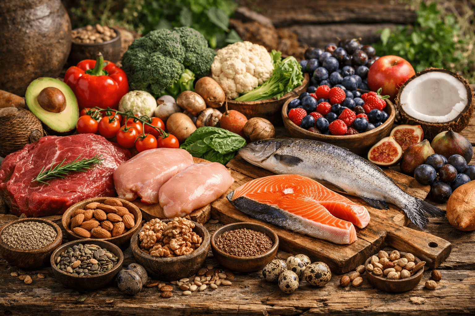 Dieta Paleo: O Que Nossos Ancestrais Comiam e Como Isso Pode Transformar Sua Saúde Hoje