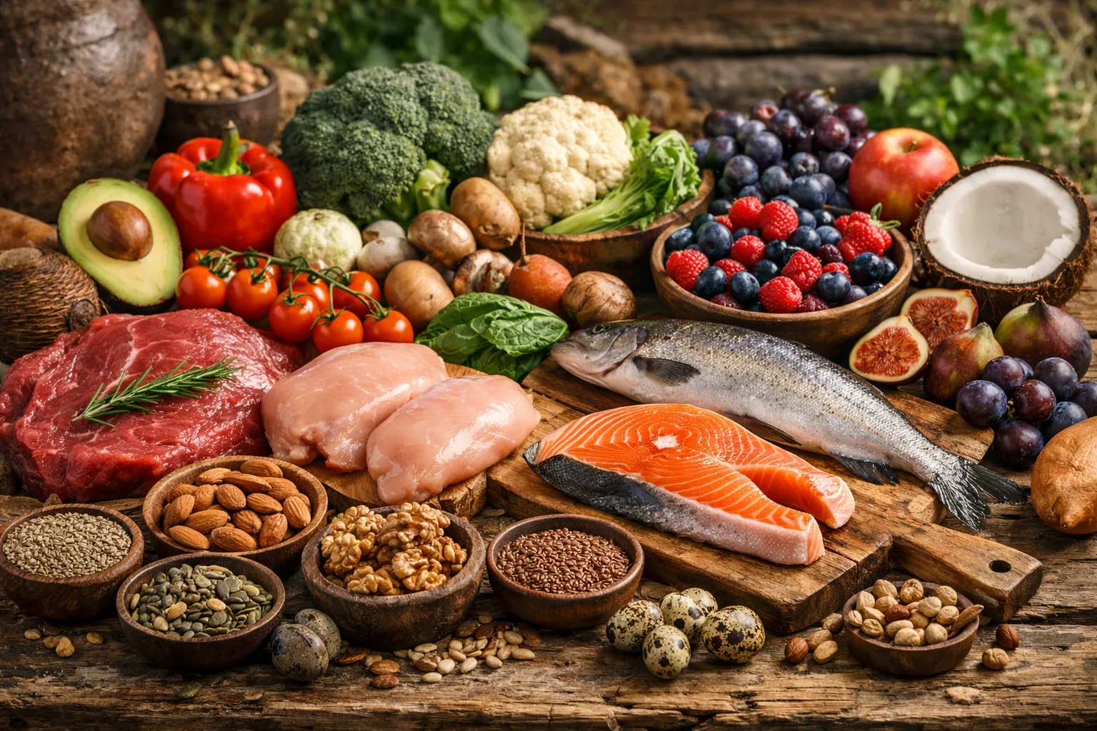Dieta Paleo: O Que Nossos Ancestrais Comiam e Como Isso Pode Transformar Sua Saúde Hoje