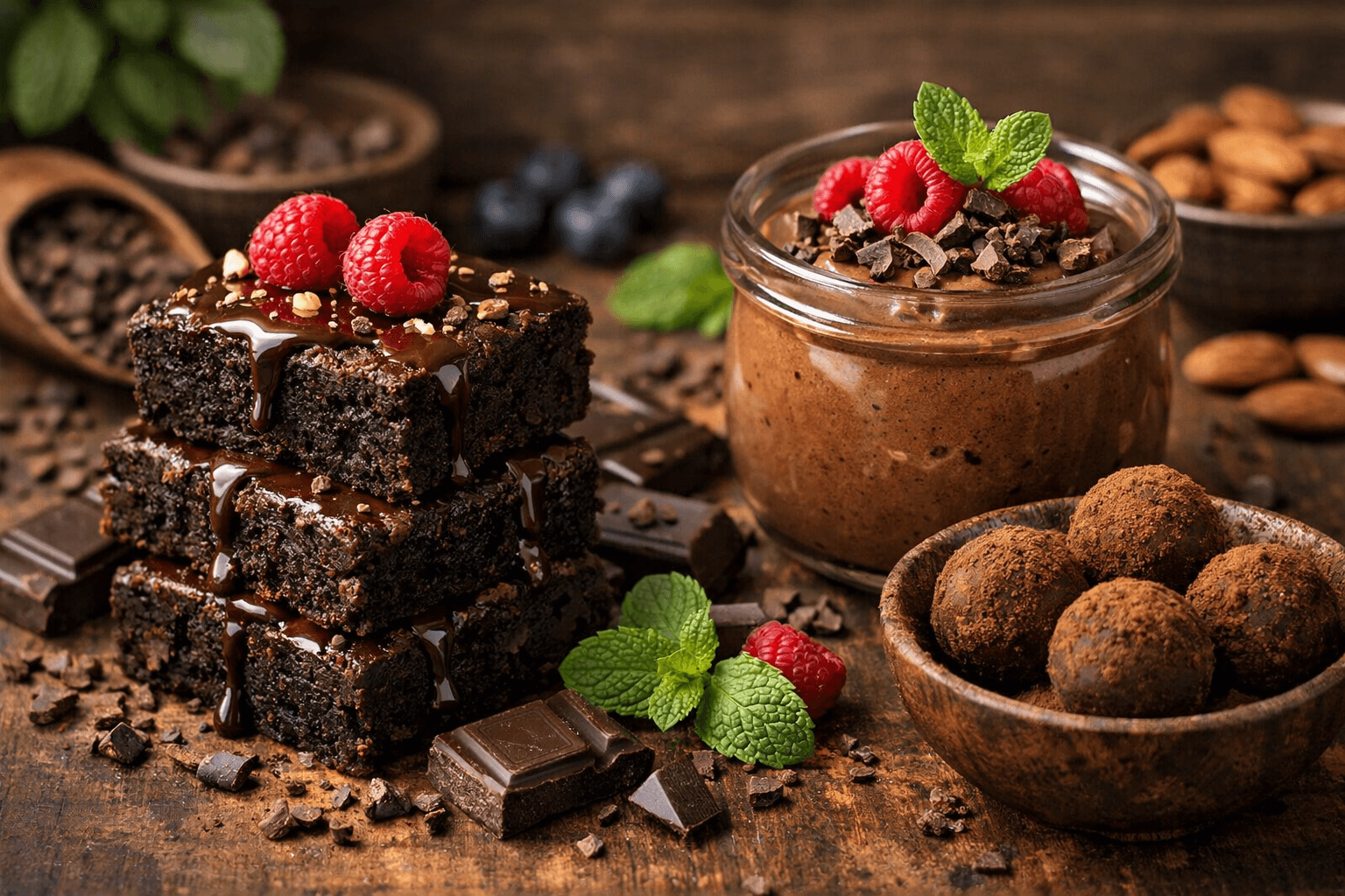 Sobremesas Fit com Chocolate: Prazer sem Culpa e Benefícios para a Saúde