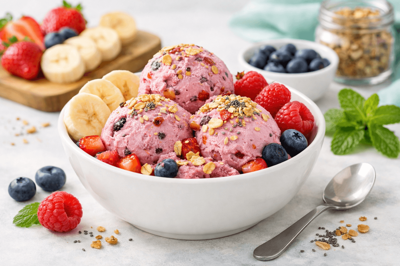 Sorvete Fit Caseiro: Refrescância, Sabor e Baixas Calorias Sem Culpa!