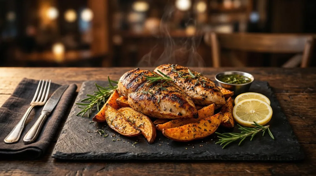Frango Grelhado com Batata Doce: A Dupla Fitness que Transforma o seu Corpo de Verdade