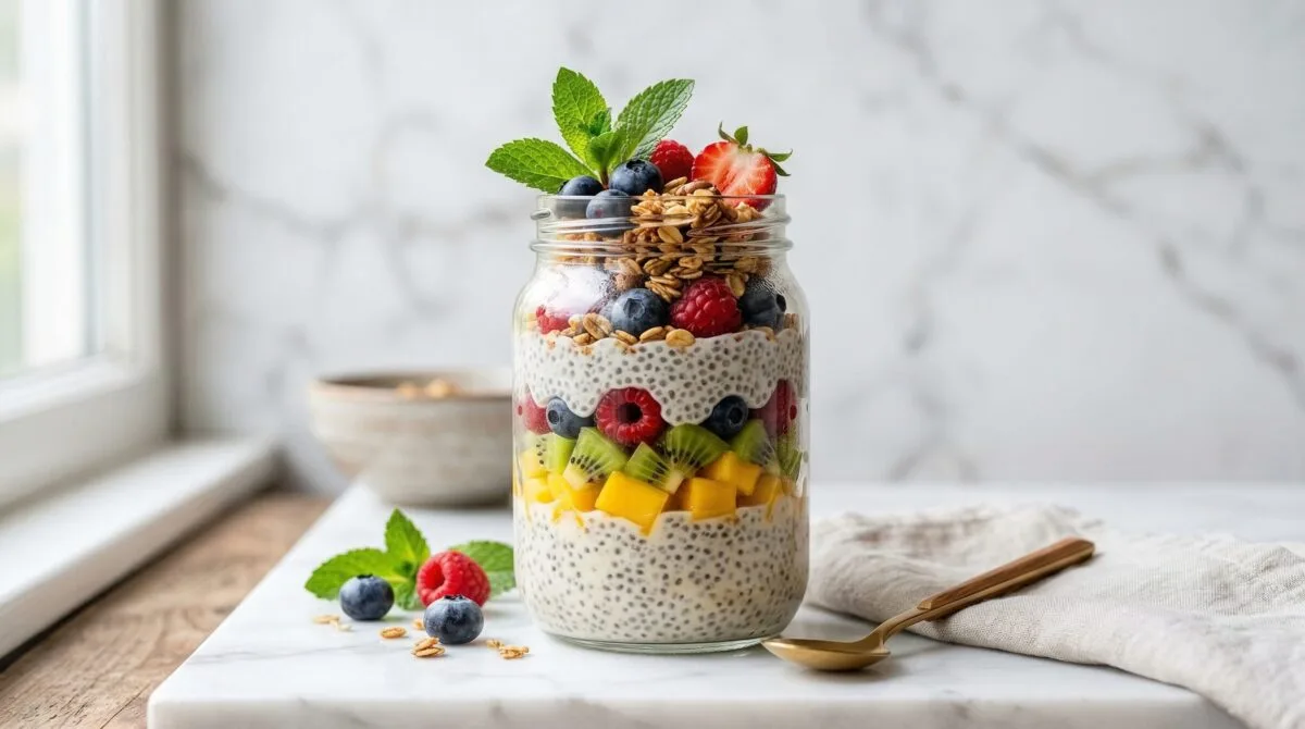 Chia Pudding Proteico: Como Fazer o Café da Manhã Fitness Mais Buscado de 2026
