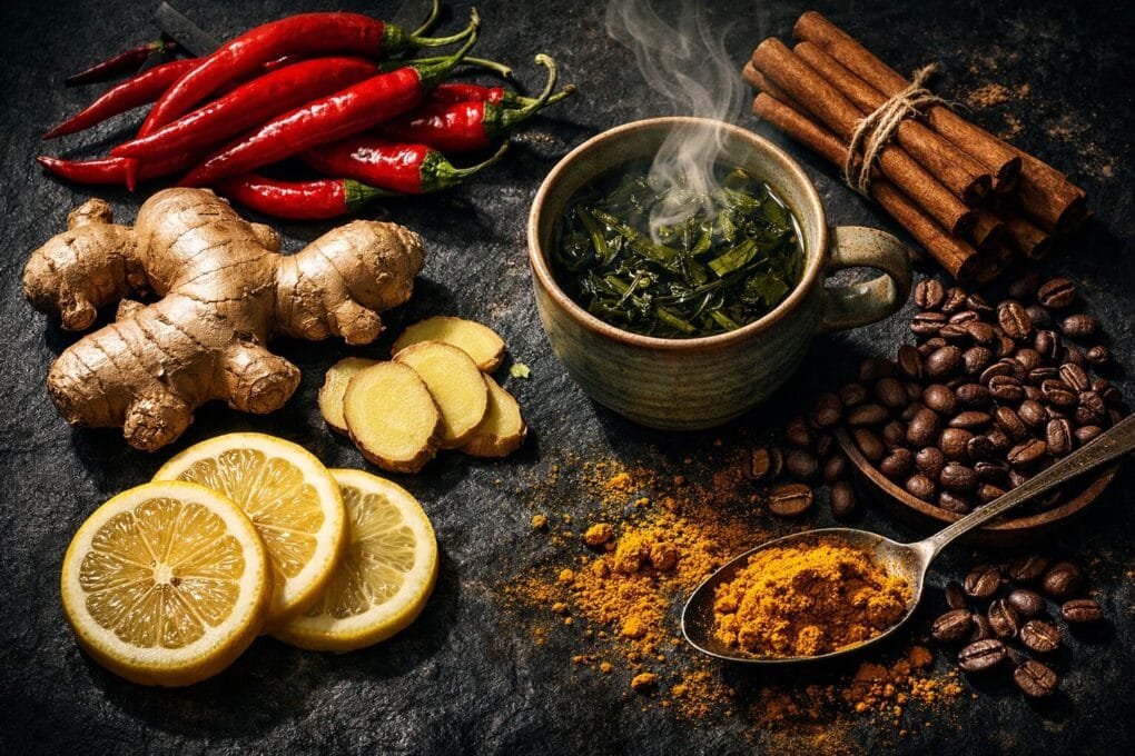 Alimentos Termogênicos: Acelere Seu Metabolismo Naturalmente e Queime Mais Gordura