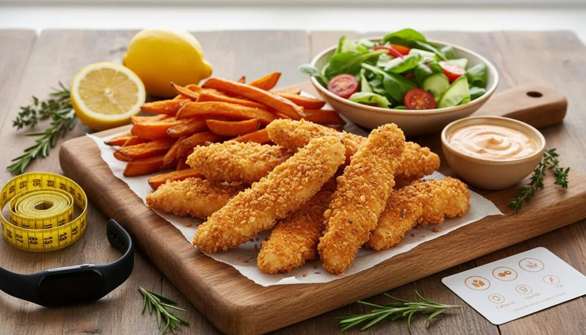 Tiras de Frango Crocante Fitness: Receita Completa para Ganho Muscular e Satisfação Sem Culpa